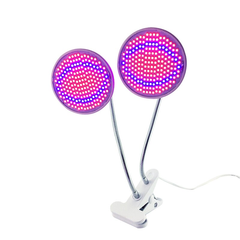 60 80 200 800 led Dual clips LED Plant Licht Groeien Bloem Groeiende Lamp houder Clips Voor Indoor kamer Zaaien hydrocultuur Kas