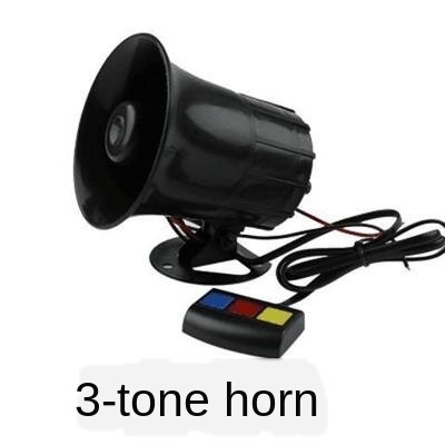 Car Motorcycle Electric Car Three-Tone Four-Tone Six-Tone Multi-Tone Horn 12V Alarm Hollering Speaker Speaker: 1