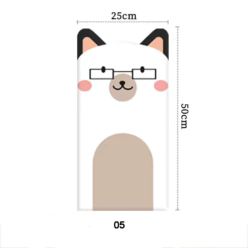 Cat Self-Adhesive Bed Headboards Anti-Collision Tatami Kids Bedroom Decor Stickers Tete De Lit Cabecero Decoration Aesthetic: 05