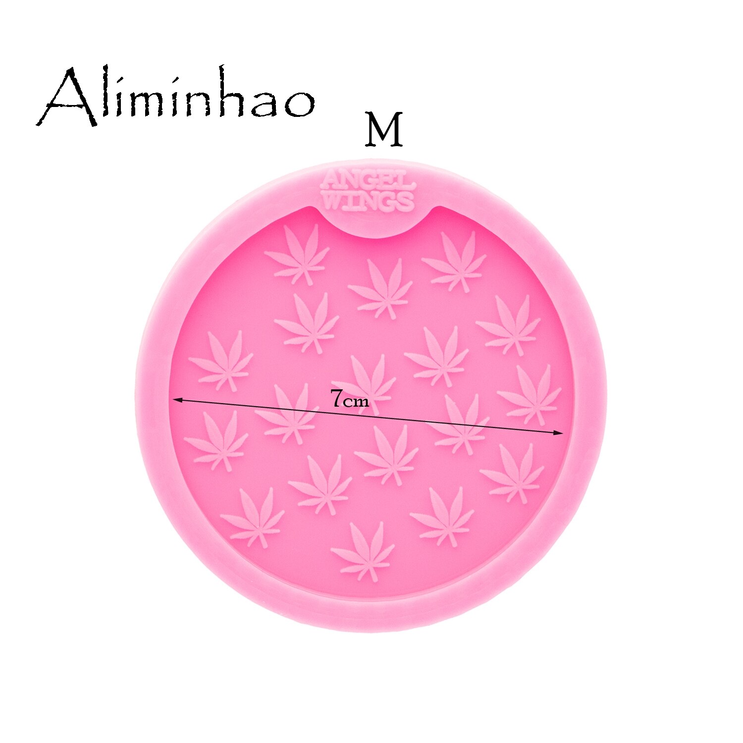 DY0674 2.5/2.8 In pot blad top/Cheetah bodem/Star Geode Auto Coaster Mold Agaat Hars Siliconen mallen DIY Epoxy Mold Crafting: violet