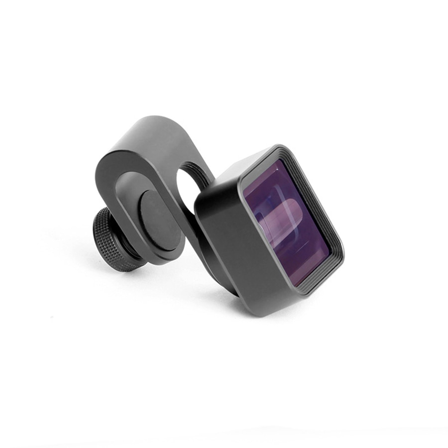 1.33X Anamorphic Lens Deformation Fimmaking Mobile Phone Lens Widescreen Movie Wide-Angle Camera Lens for iPhone Samsung Phones