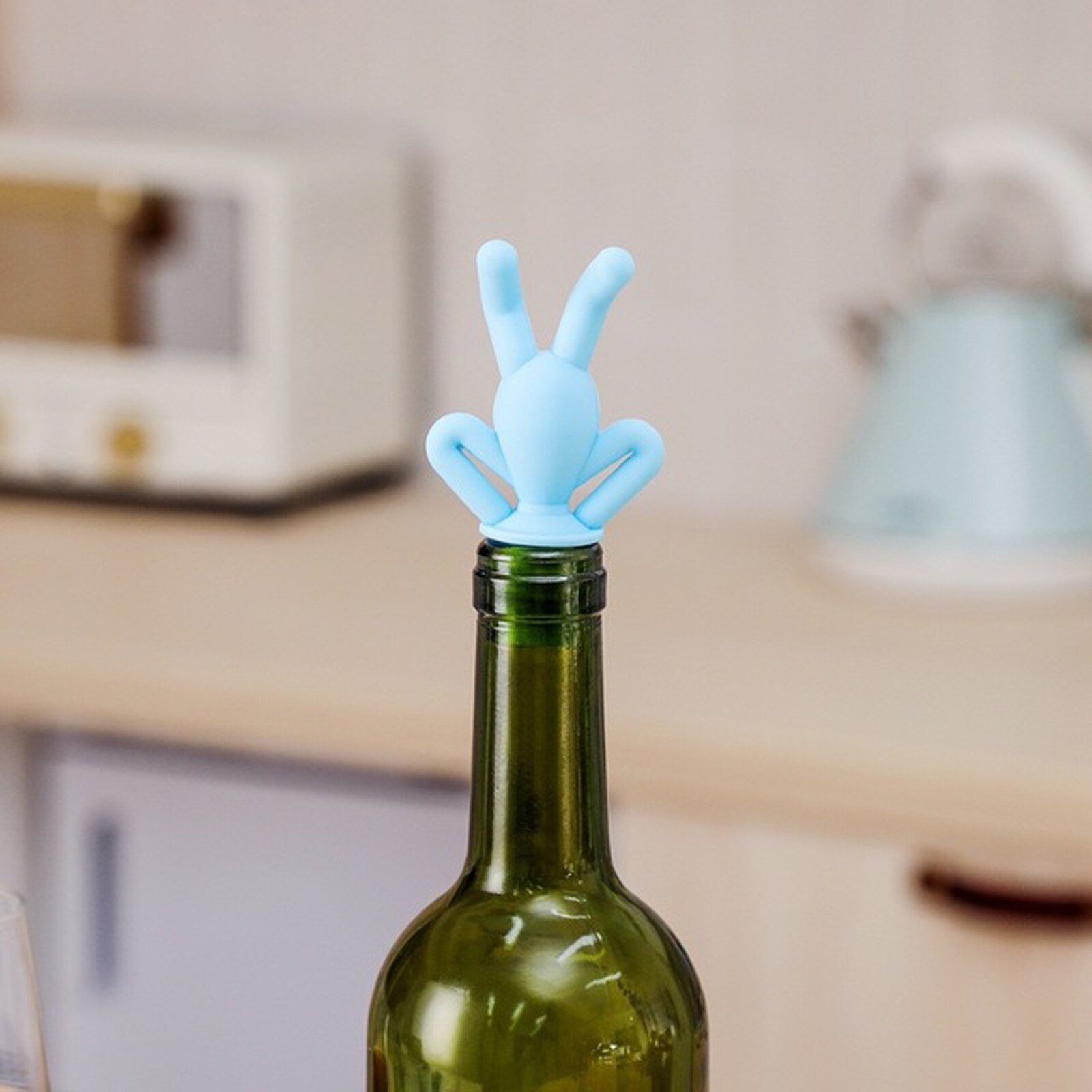 Silicone Wine Stopper Bottle Boston Drinking Buddy Party Wine Glass Marker Bar Accessories Champagne Stopper Cocktail Cork
