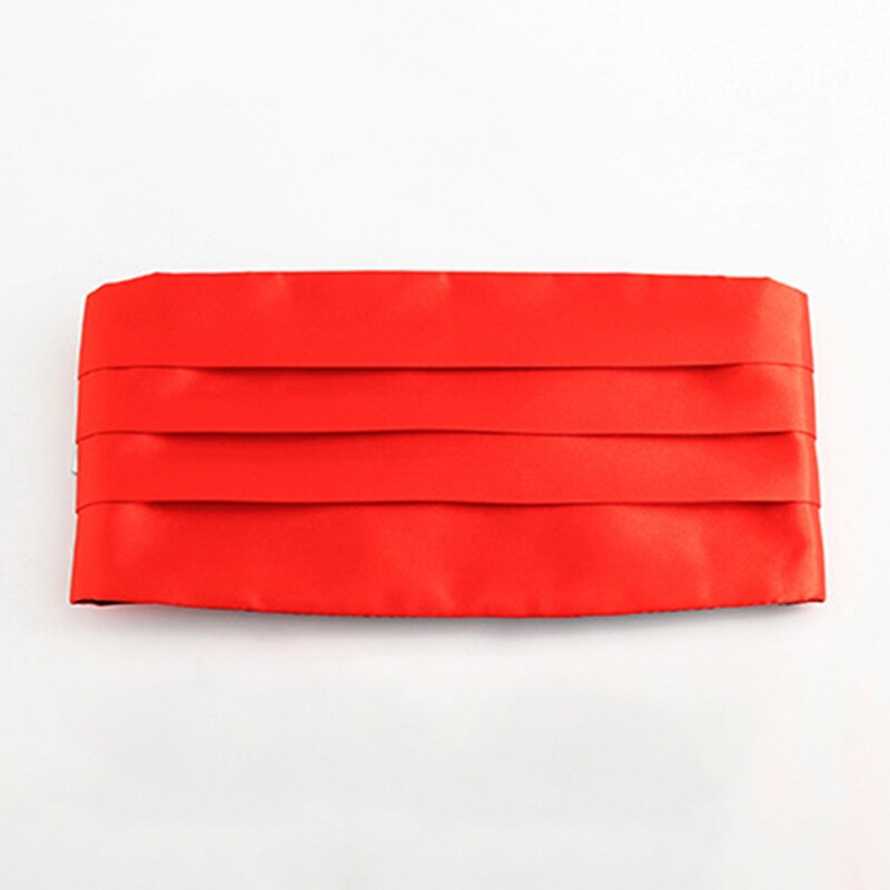 Herren Klassische Kummerbund Satin Elastische Bauchband Smoking Kummerbund Für Formale Hochzeit Prom Dinner-Party Taille Band