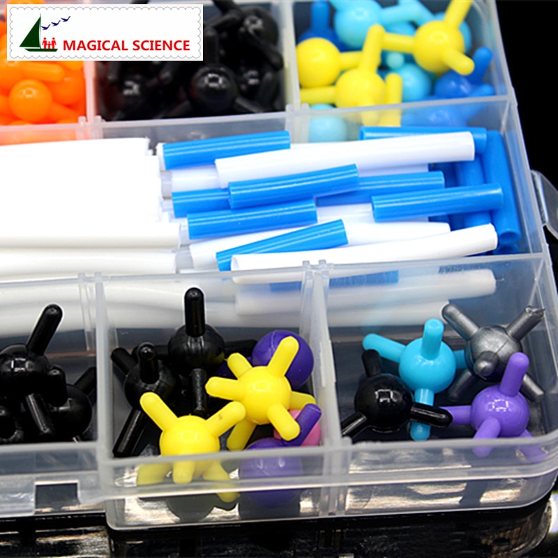 268pcs Molecular Model Set DLS-9268 Organic Chemistry Molecules Structure Model Kits For School Teaching Research 9mm Series
