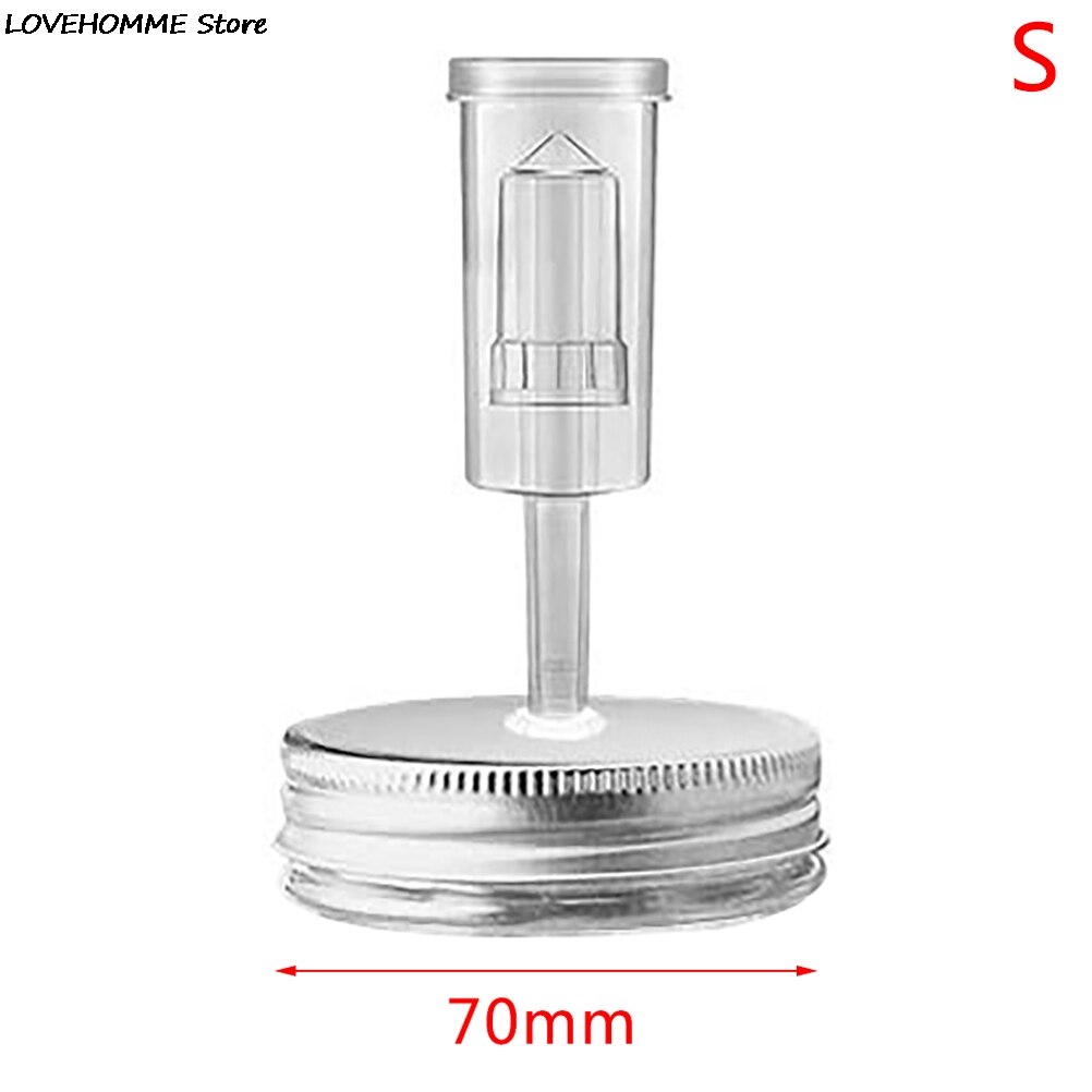 1pc Wide Mouth Mason Jar Fermentation Lid Premium Mason Jar Fermenting Lid Fermentation Kit For Wide Mouth Jars