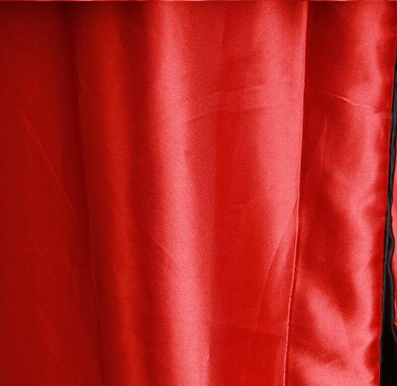 Halloween Black Red Cosplay Costume Theater Prop Death Hoody Cloak Devil Mantle AB Wear Long Tippet Adult Hooded Cape RED