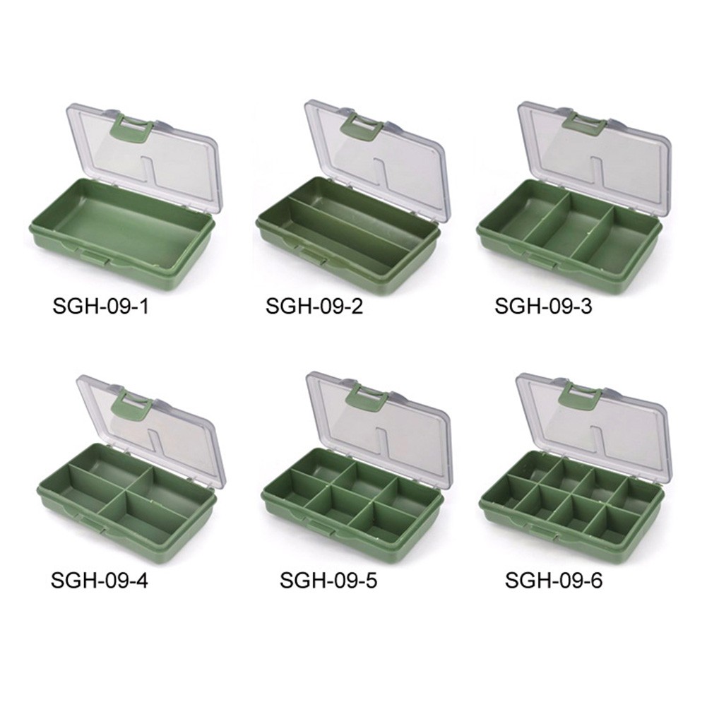 NGT 1 Way Bit Box – Terminal Tackle Storage, Carp Fishing Craft Box, Black Plastic