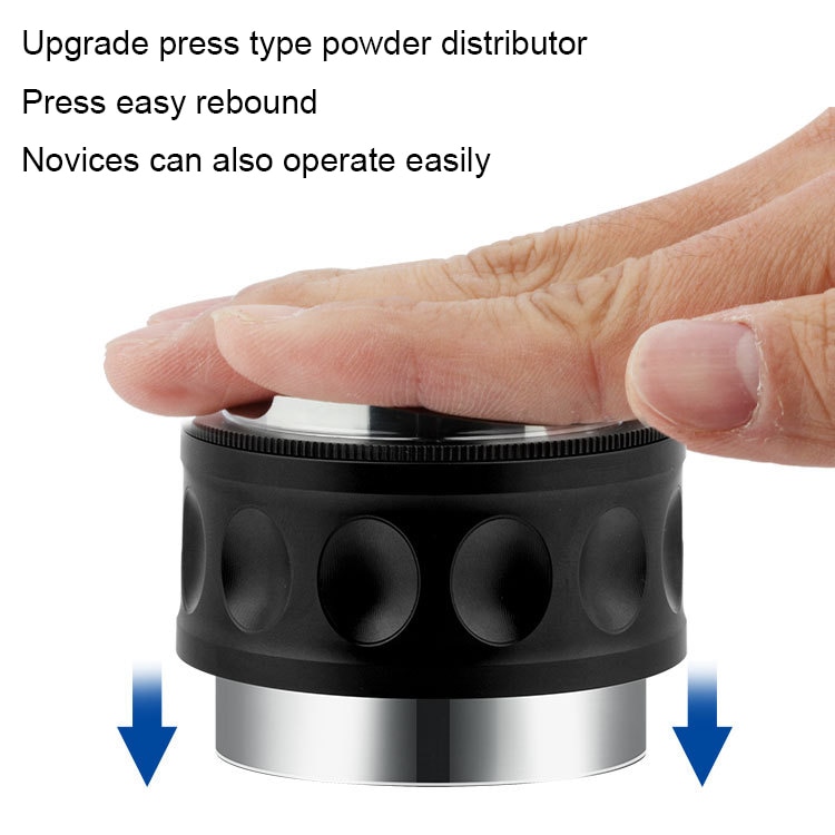 51 53 58 58.5mm Coffee Espresso Distribution Tamper Tool Coffee Distributor Tool Coffee Leveler Fits