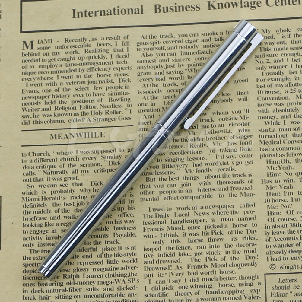 Jinhao 126 Executive Complete Silver Fine Hooded Nib Fountain Pen