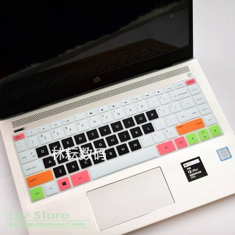 Til hp pavilion  x360 14 tommer tastaturbeskytter hud cover blød 14m-ba011dx 14m-ba013dx x 360 2- i -1 touch screen laptop: Candyblack