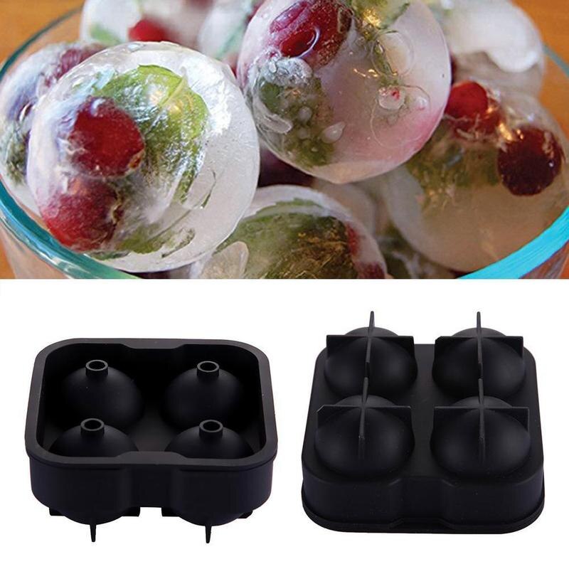 Big Ice Hockey Silicone Mold Ice Box Silicone Ice Cube Maker Skull Shape Chocolate Mould Tray Ice Cream DIY Tool