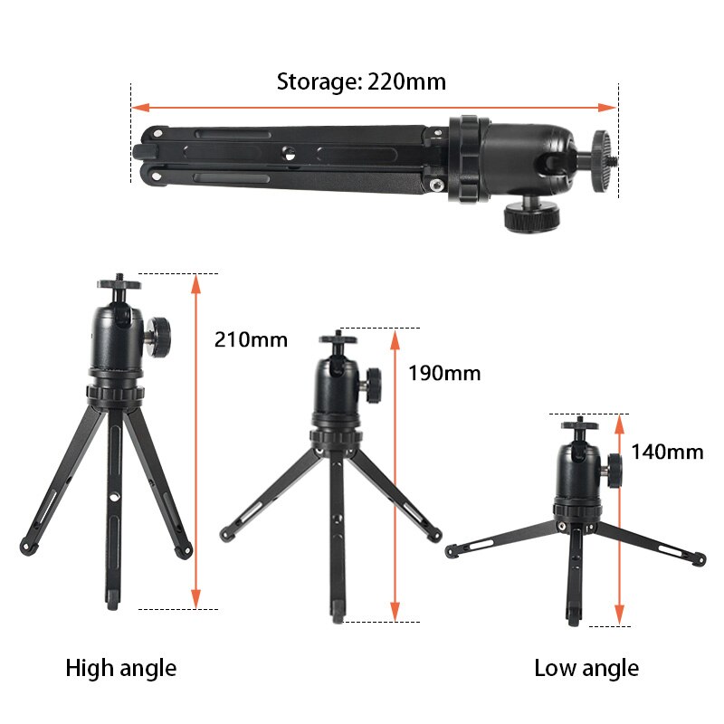 BEXIN SM22 + K26 mini statyw lustrzanka cyfrowa stojak adapter robić montażu uchwyt robić pulpitu fotografia kieszonkowy statyw robić kamery punktowej