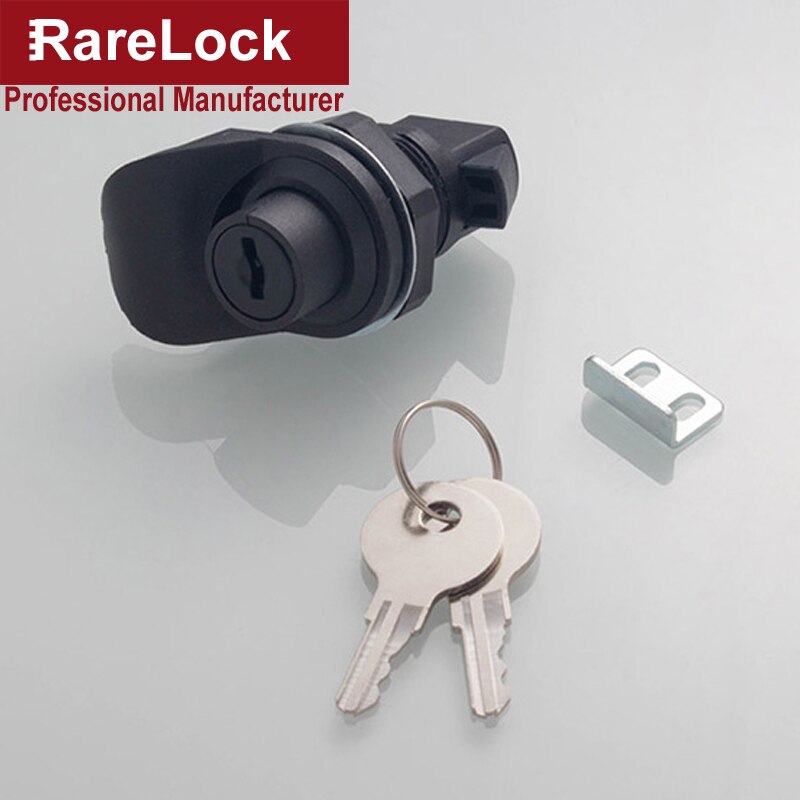 MMS575 Switch Cabinet Door Locke PA6 Nylon Distribution Box Lock Handle Cabinet Cam Lock for Box Cupboard DIY h