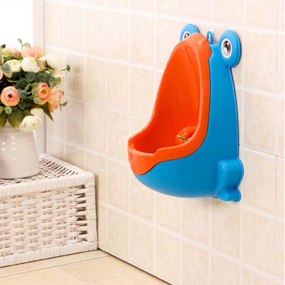 1Pc niemowlę chłopiec's nocnik pisuar stojący toaleta żaba pionowa ściana zamontowany Pee maluch chłopiec łazienka trener pisuary Piss rura