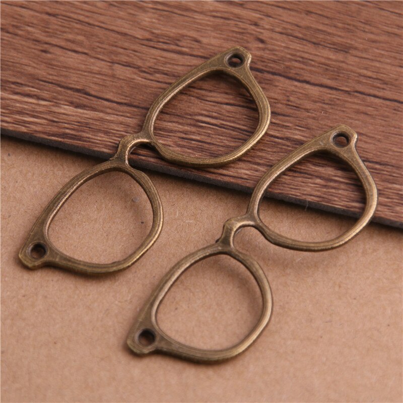 Conector tibetano de duas cores, 8 peças, 19*55mm, pingentes para fazer jóias, artesanato faça você mesmo
