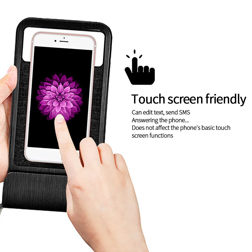 Waterproof Mobile Phone Case Clear PVC Sealed Underwater Cell Smart Phone Dry Pouch Cover Adjustable Rope Portable Phone Bag