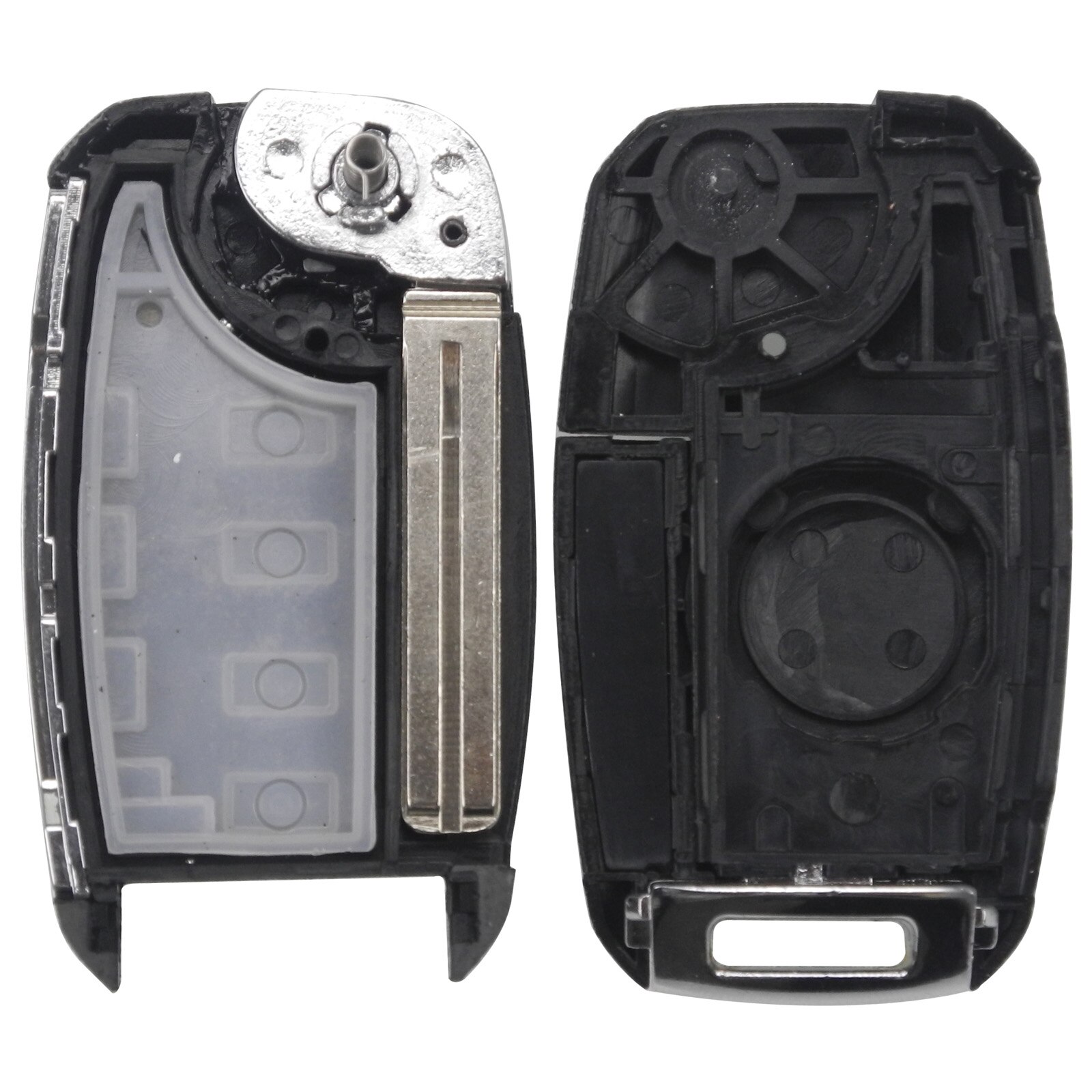 Bilchave 4 Buton Flip Folding Remote Key Shell Fob For KIA K3 K2 K5 Rio Sorento Carens Cerato Replacement With HYN14/TOY40 Blade