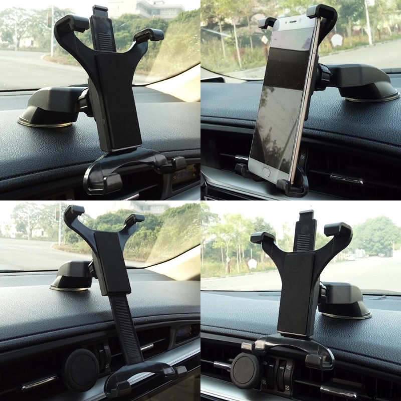 &amp; 360 Auto Dashboard Mount Houder Stand Voor 7-11 Inch Ipad Air Galaxy Tab Tablet pc APR28