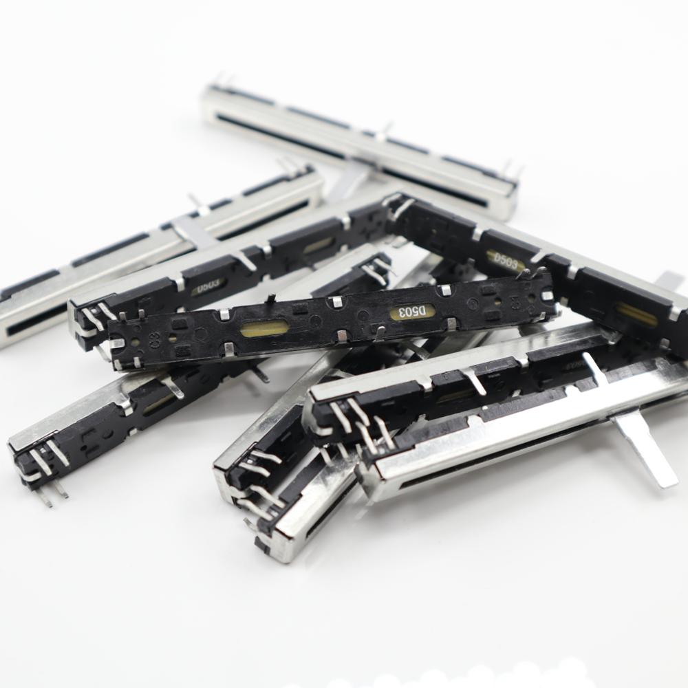 For Mackie CFX8 CFX12 CFX16 CFX20 DJ Live Mixer Volume Fader 50KDx2 Dual CH