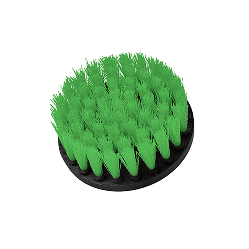 Power Scrubber Brush Set For Bathroom Drill Scrubber Brush For Cleaning Cordless Drill Attachment Kit Power Scrub Green: 4inch