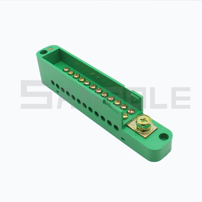 Een-In En Twaalf-Out Bedrading Terminal Blok Enkelpolige Verdeelkast Twaalf-Meter Huishouden Junction Draad splitter