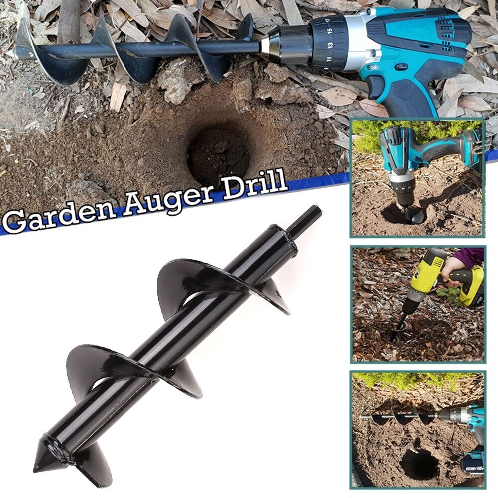 Ground Drill Mining Tool Durable High Speed Steel Ground Drill Mining Tool Practical 18cm