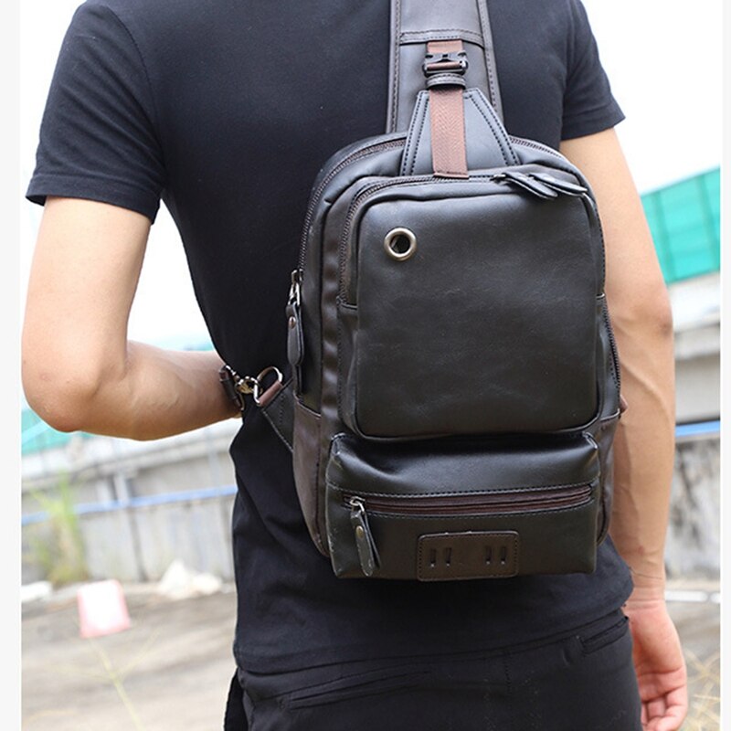 Heren casual schoudertas outdoor sporttas tas heren borsttas grote capaciteit borsttas