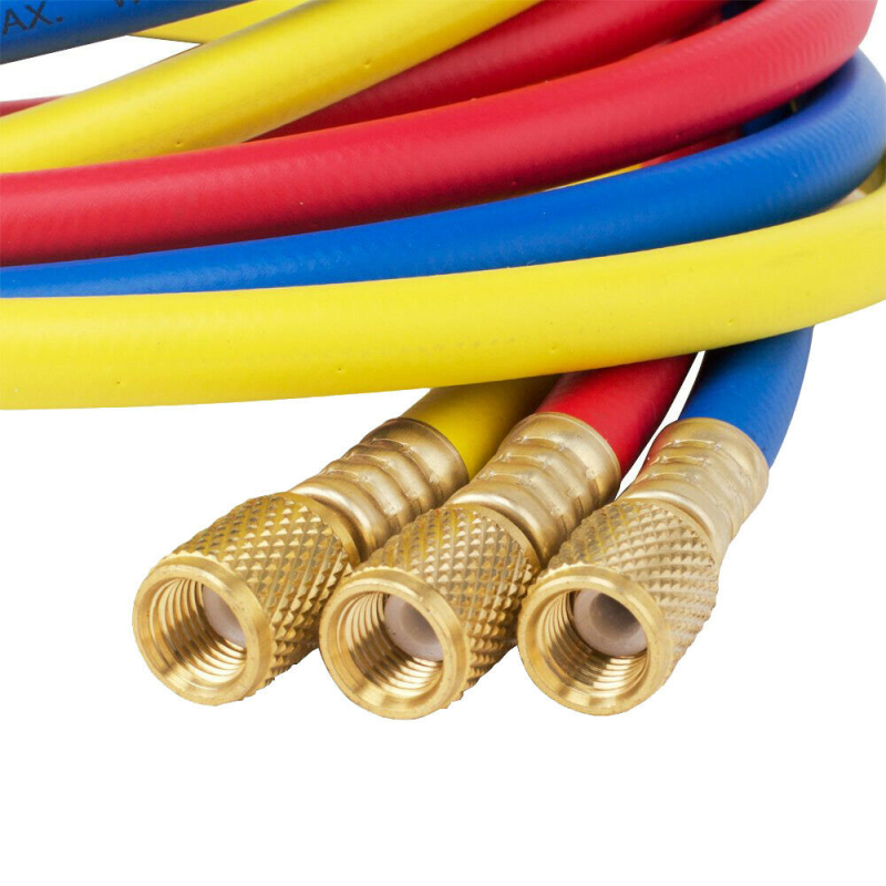 2/1.5/1 M Car Air Conditioning Refrigerant Tube AC Charging Hoses Tube For R134a R12 R22 R404 R502 Car Air Condition Hose