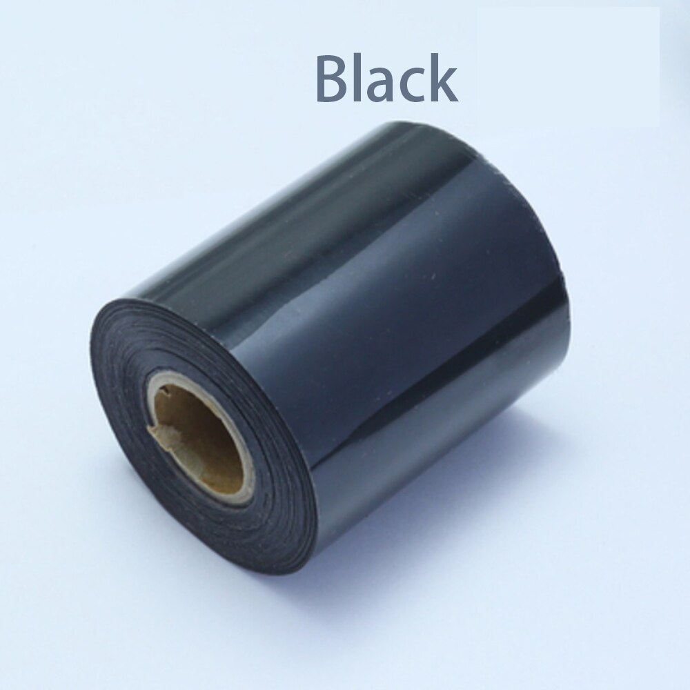 Lámina de sellado en WTONG para papel de cuero PU, papel de transferencia térmica, estampado en de diferentes tamaños disponible: 8CM black