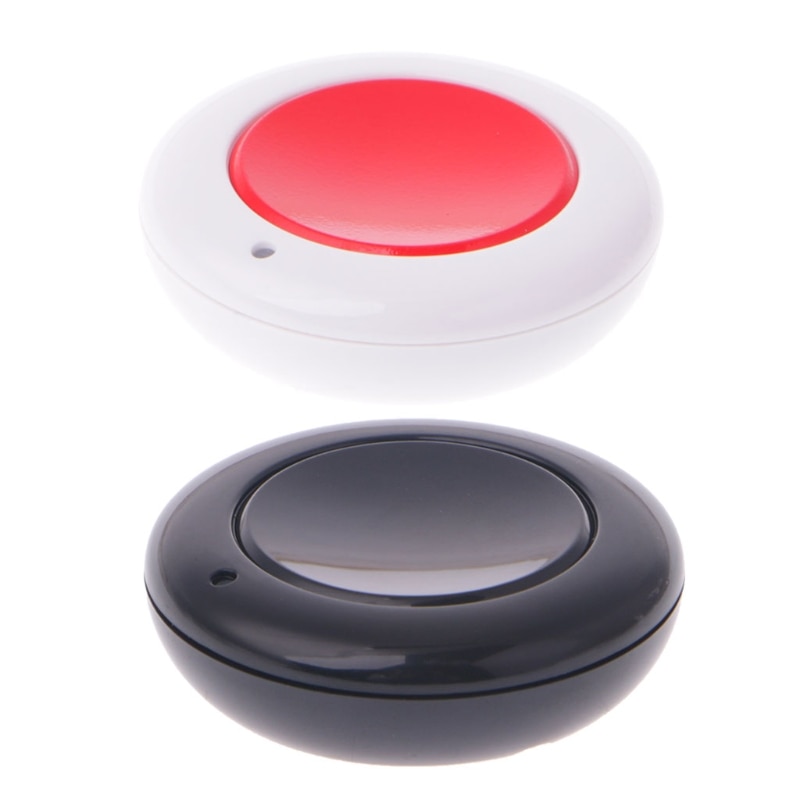 DC 9V 12V 24V 10A 1-Button 433MHz RF Wireless Remote Control Round Transmitter