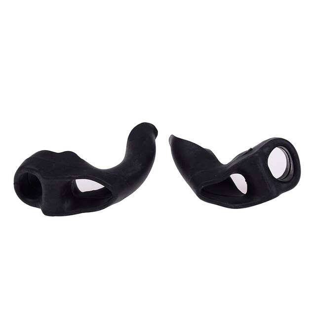 Correcteur d'hallux Valgus en Silicone, 2 paires, correcteur d'oignon du pouce, orthèses de pédicure, séparateurs d'anneaux d'orteils, protection des pieds: Black