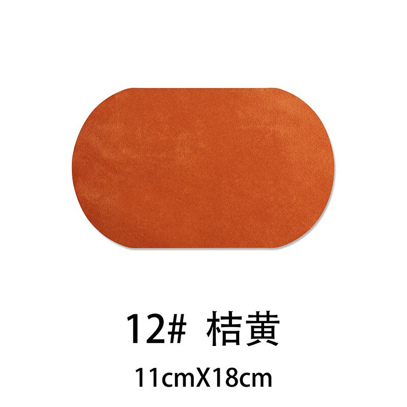 Parches de imitación para ropa de piel de cerdo para Pegatinas de rayas, pantalones de piel para planchar, apliques para rodilla, insignias para codos de suéter para mochila: 12