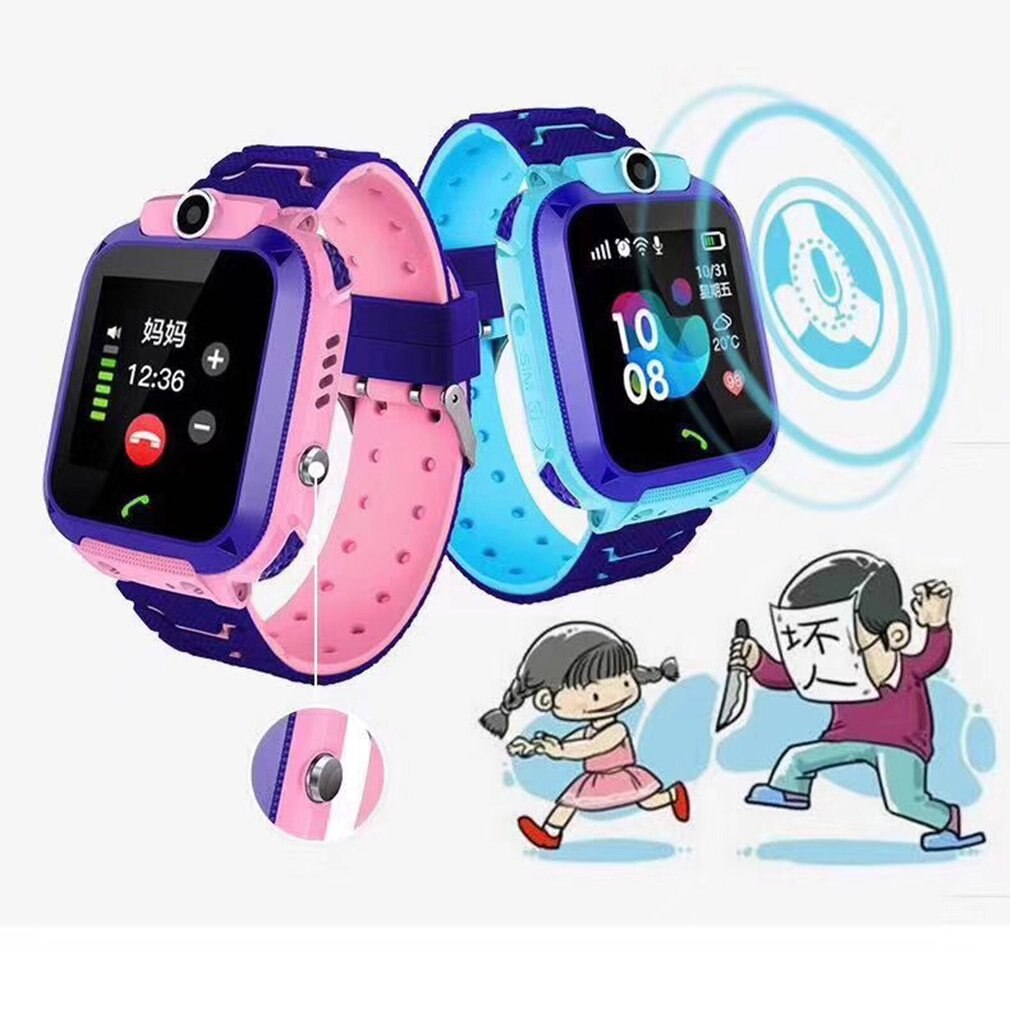 Waterdichte Q12 Smart Horloge Multifunctionele Kinderen Digitale Horloge Baby Horloge Telefoon Voor Ios Voor Android Kids Toy