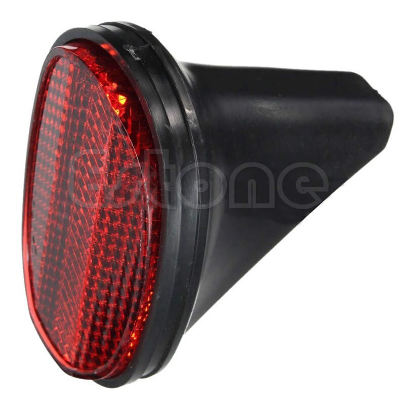 Red Bicycle Bike Rear Fender Safety Warnning Reflector Tail MudGuard Cycling