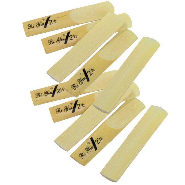 Pack 10 Stuks Altsax Saxofoon Rieten Sterkte 2.5 Riet 2 1/2 Saxofoon Rieten Sterkte 2.5 Riet