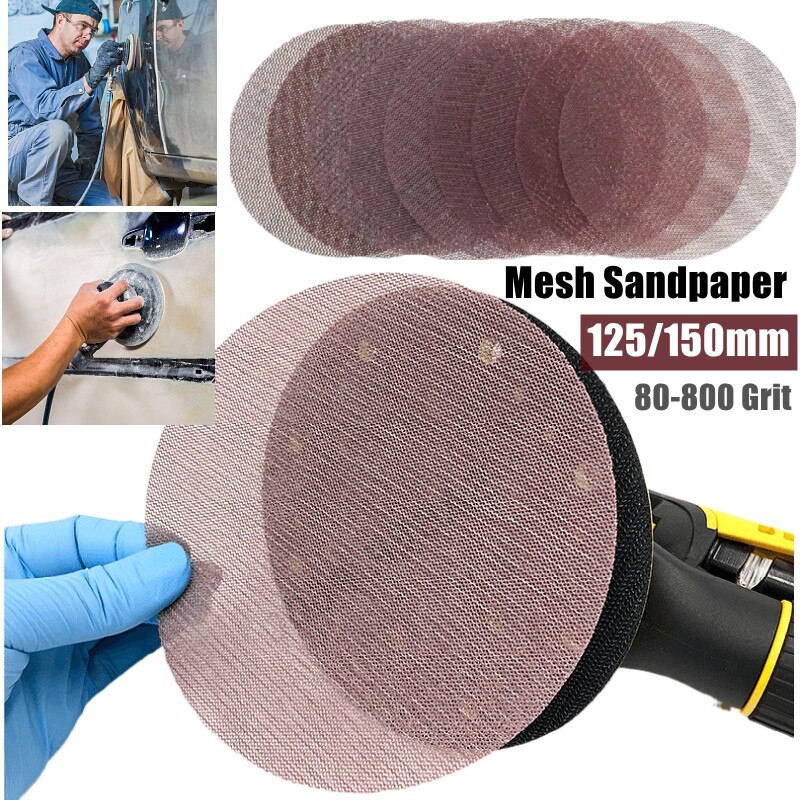 50 Disques De Ponçage Velcro 3 Pouces – Grain 80, Papier Marron, Uxcell, Pour Ponceuse