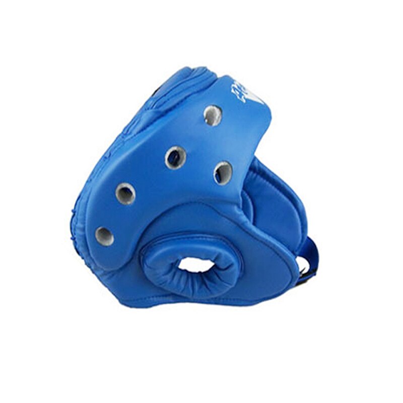 Kick Boxing Helmet for Men Women Children Protect Taekwondo Helmet Free Fight MMA Sanda Training Adults Kids Equipment: Blue / L