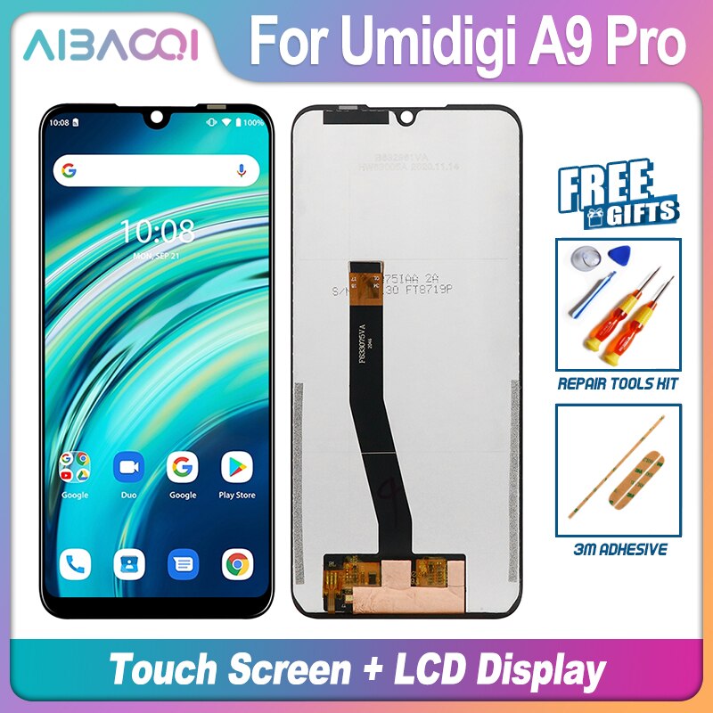 AiBaoQi Touch Screen+LCD Component Replacement For Umidigi A9 Pro/A7/A7S/A7 Pro/A5 Pro/Z/Super/BISON Phone: For A9 PRO