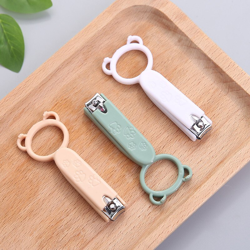 1pc Multifunctional Cute Nail Clipper Phone Holder Dead Skin Scissor Nipper Clipper Nail Cuticle Scissors Tools