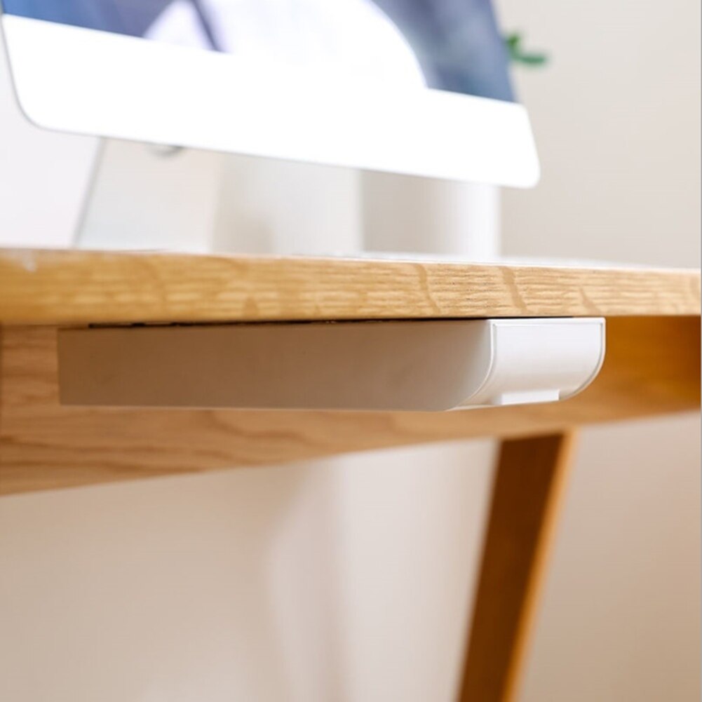 Drawer Box Under Table Drawer Storage Box Hidden Paste Style Office Stationery Kitchen Storage Drawer Storage Box
