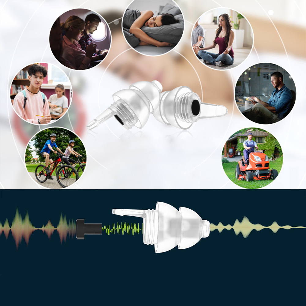 High Fidelity concert-oordopjes voor muziek - Herbruikbare muzikanten-oordopjes voor ruisonderdrukking, concertfestivals, drummers, DJS