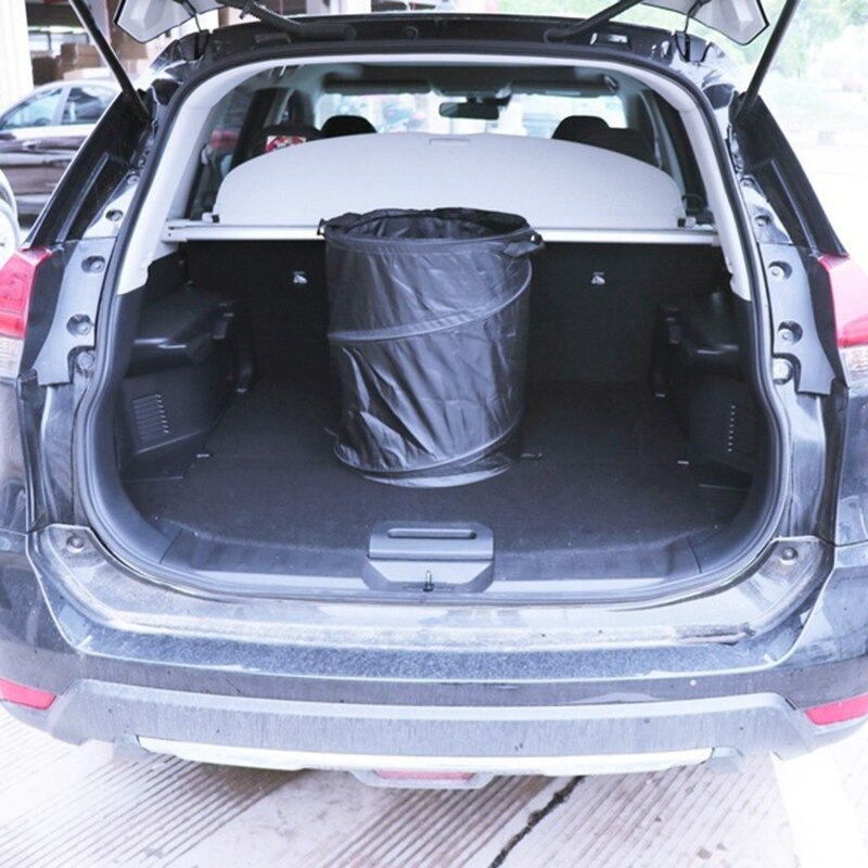 Paquete de 3 cubos de basura para Picnic, Cubo de almacenamiento al aire libre, cubo portátil para Camping, barbacoa, camión, cubo de basura, soporte para bolsa de basura