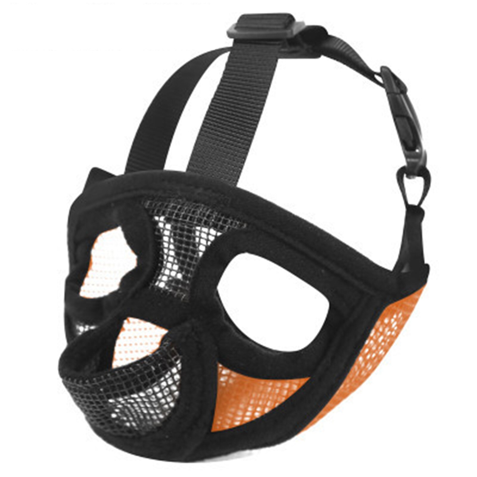 Short Snout Pet Dog Muzzles Adjustable French Bulldog Muzzle Dog Mouth Mask Breathable Muzzle for Anti Stop Barking Supplies