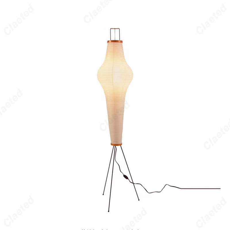 Og minimalistisk led-rispapirbordlampe retro boligindretning stue soveværelse spisestue atmosfære dekorativ belysning