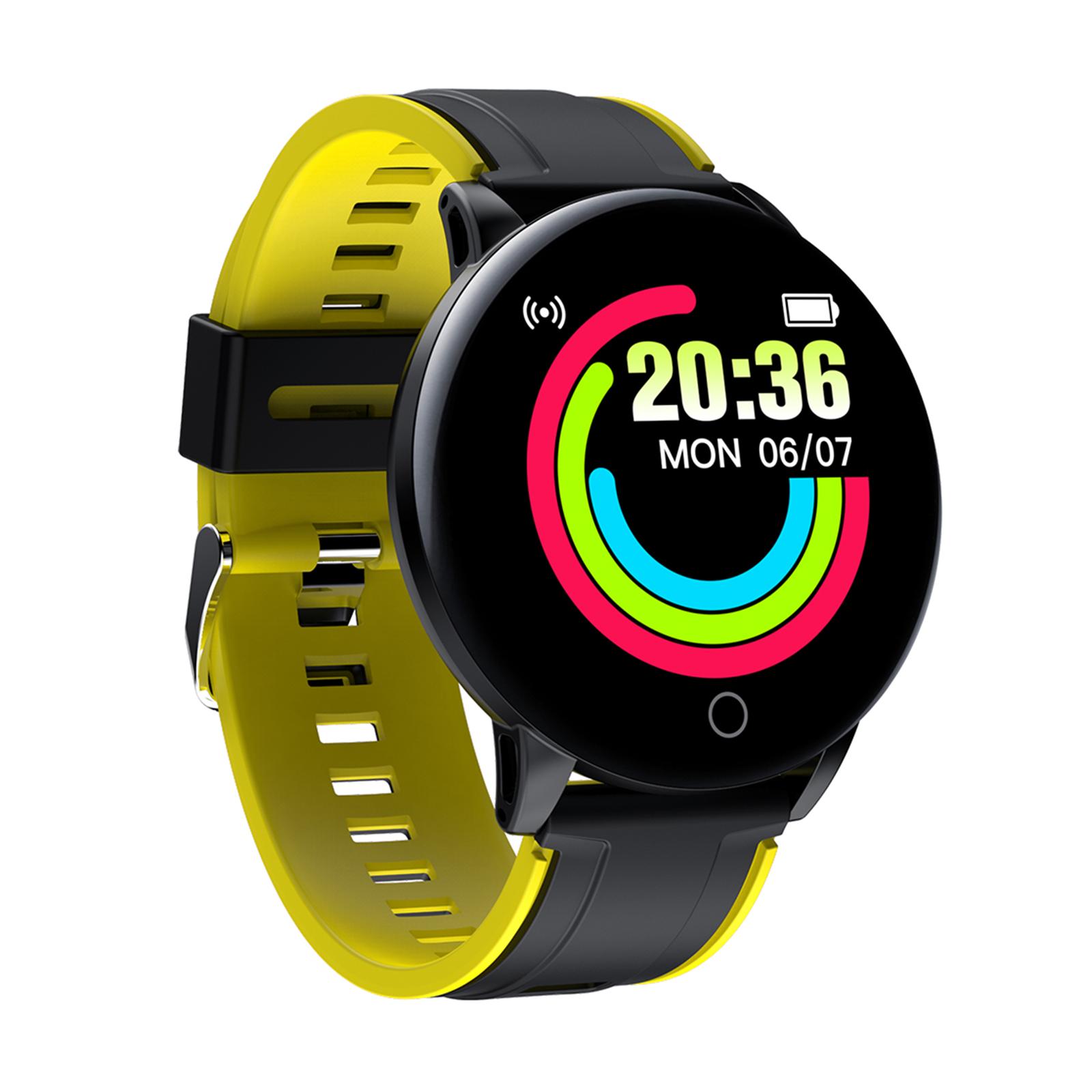 Smart Watch Bluetooth/ Anti-Lost Camera Remote Control for Fitness Men Women: green