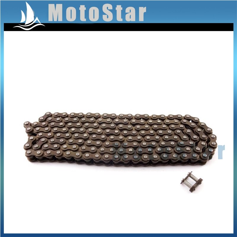 25 H 158 Links Tandwiel Ketting Met Spare Master Link Voor 47cc 49cc 2 Takt Pocket Bike Dirt ATV Quad 4 Wheeler Mini Moto