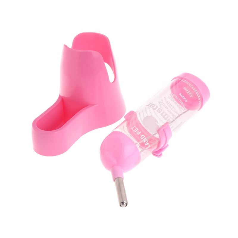 3 in 1 hamster hvile dispenser base hytte mat vann flaske holder lite kjæledyr reir