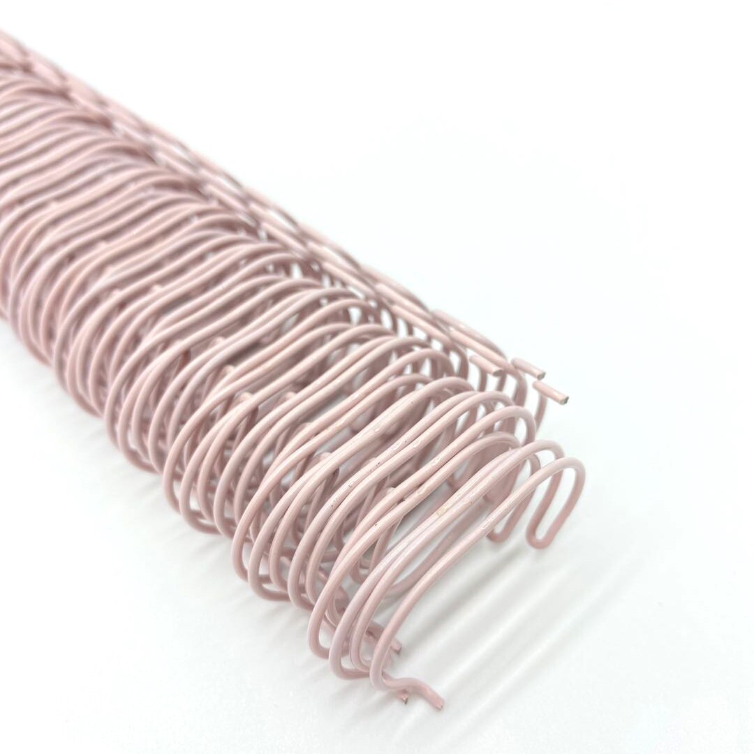 19.1mm 50pcs Metal YO Double Coil Calendar Binding Coil Notebook Spring Book Ring Wire O Binding A4 Binders Double Wire Binding