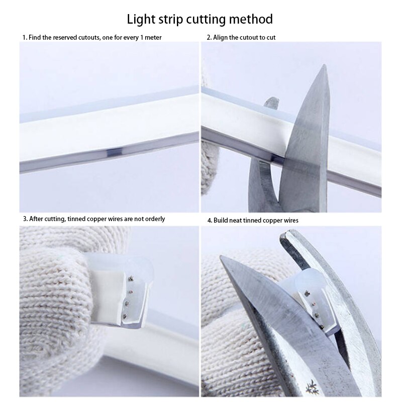 Led Neon Licht Lamp 12V 2835SMD Flexibele Neon Lamp Licht 5M Kerstverlichting Tape Thuis Outdoor Decoratie Verlichting lint