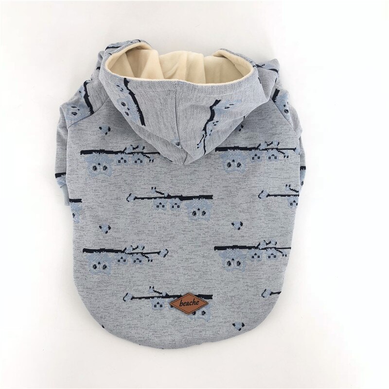[MPK Hond Kleren] Uilen op een tak Hond Trui